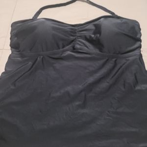 Plus size 3xl black two piece bathing suit from Old Navy.